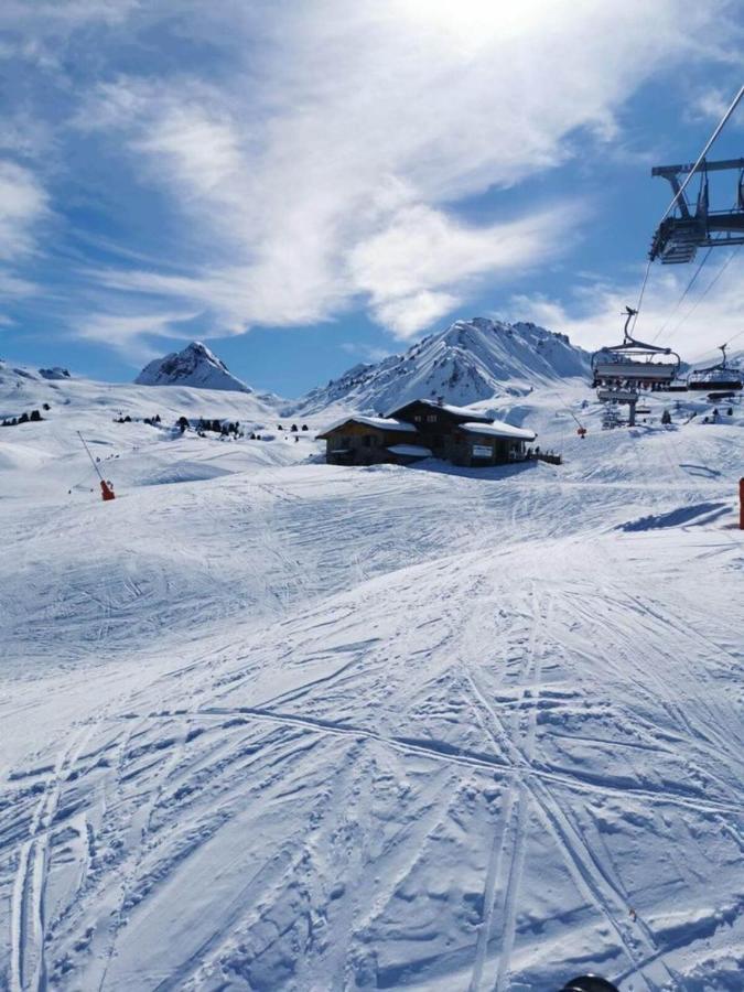 Appartement PLAGNE BELLECOTE - 5 Pers - Vue Pistes - Acces Piscine chauffee à La Plagne Extérieur photo